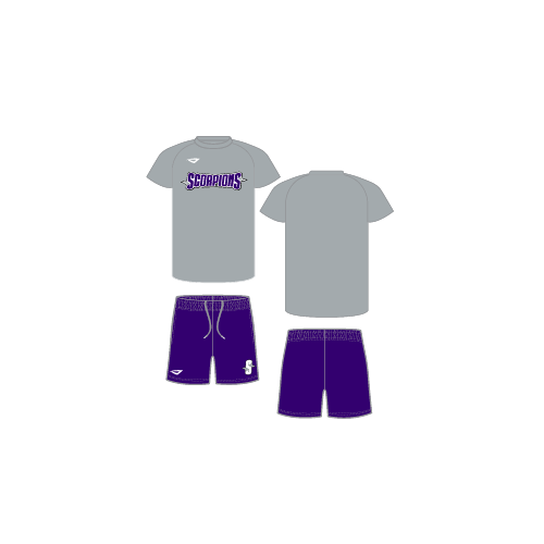 Scorpions Sublimated Practice Set - Grey/Purple